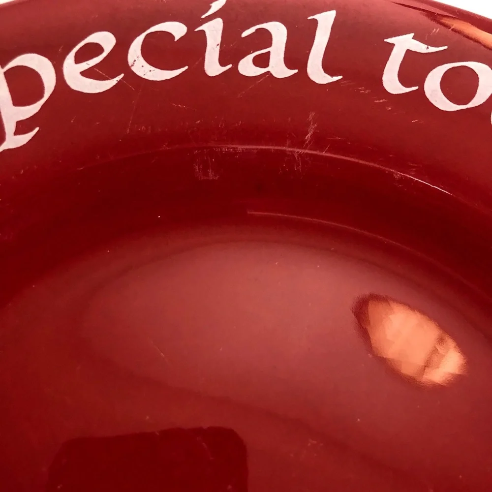 You Are Special Today Red plate